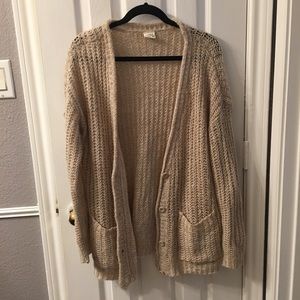 Beige cardigan